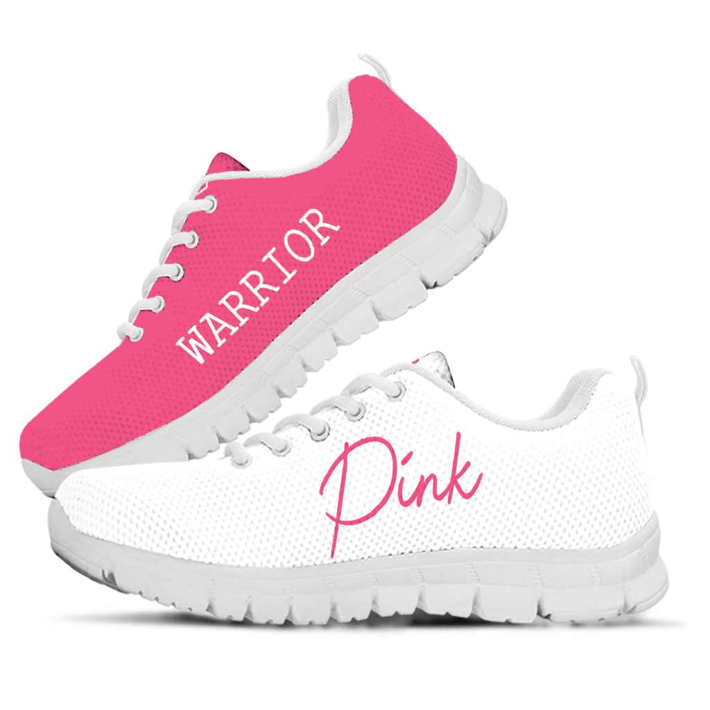 Pink Warrior Sneakers zur Sensibilisierung für Brustkrebs 0622