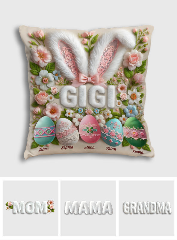 Osterhase - Personalisiertes Oma-Kissen