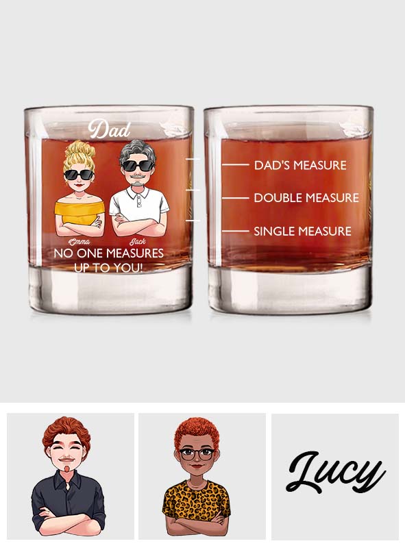 Dad's Measure – Personalisiertes Whiskyglas