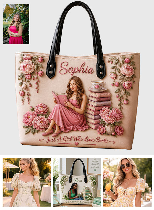 Any Photo Love Bücher - Personalisierte Buch-Leder Tasche