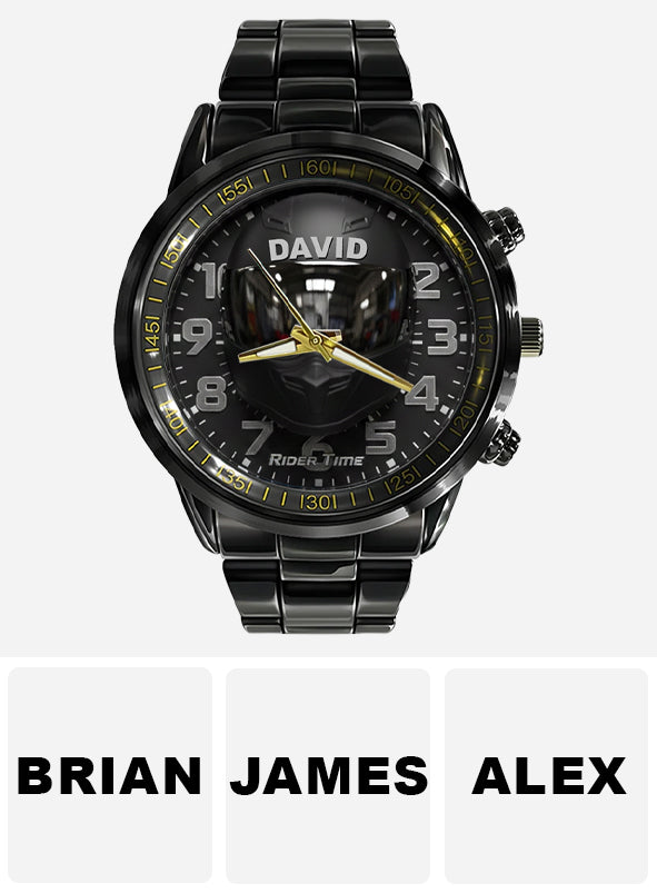 Rider Time – Personalisierte Motorrad-Handuhr