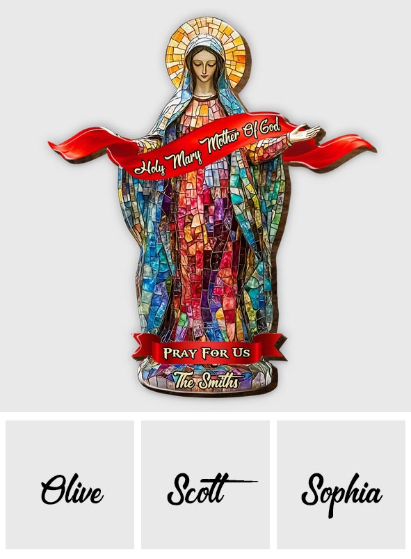 Betet für uns – Personalisierter christlicher Auto-Sonnenblendenclip