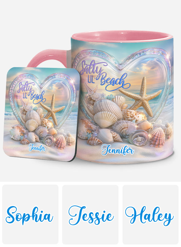 Salty Lil Beach – Personalisierte Tasse für Meeresliebhaber