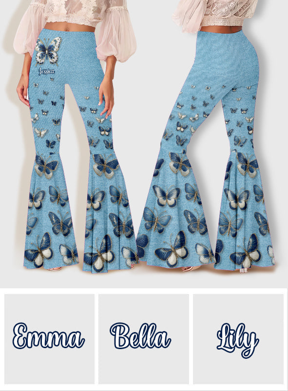 Wunderschöne Schmetterlinge – personalisierte Leggings mit Schmetterlingsmuster