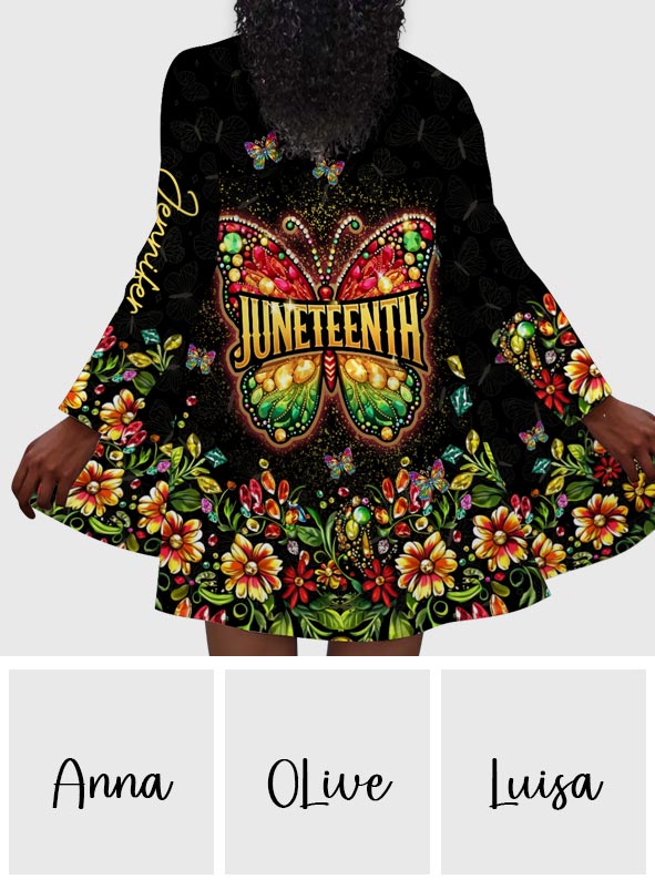 1865 They Not Like Us - Personalized Juneteenth Cardigan