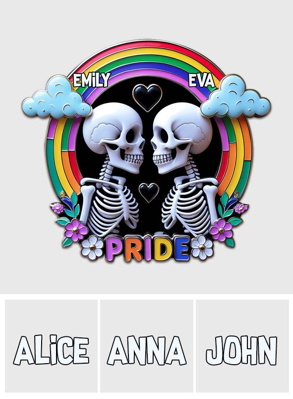 Be Kind Be Proud - Personalized LGBT Support Pin