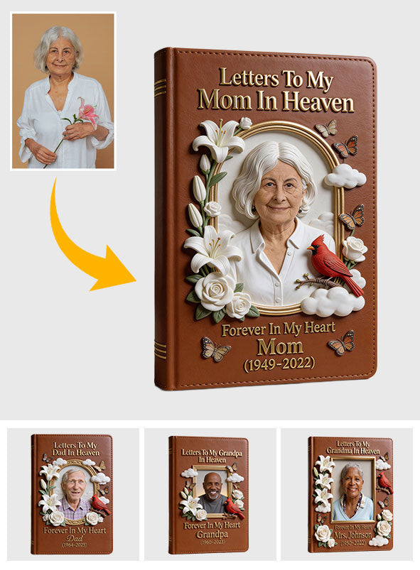 Erinnerungsgeschenk für Verstorbene – Personalisiertes Gedenk-Lederjournal