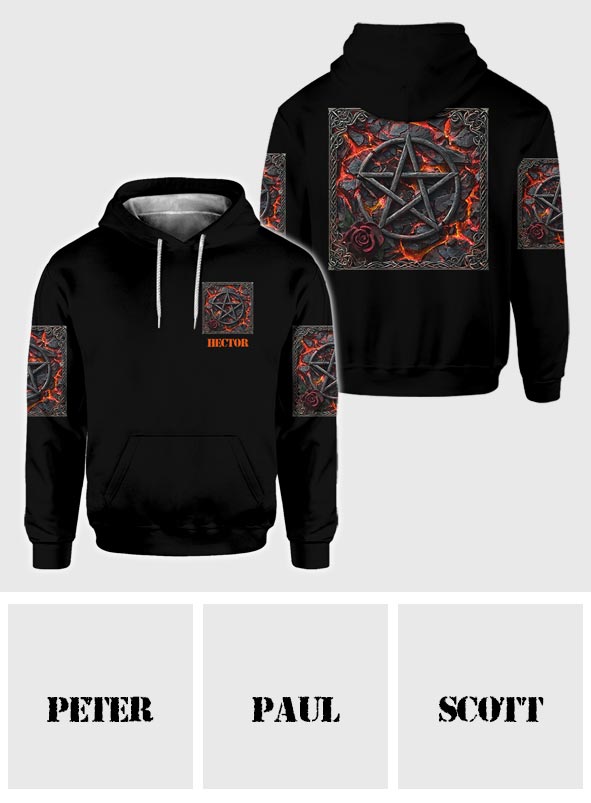 Lila Hexe – Personalisiertes Hexen-Shirt