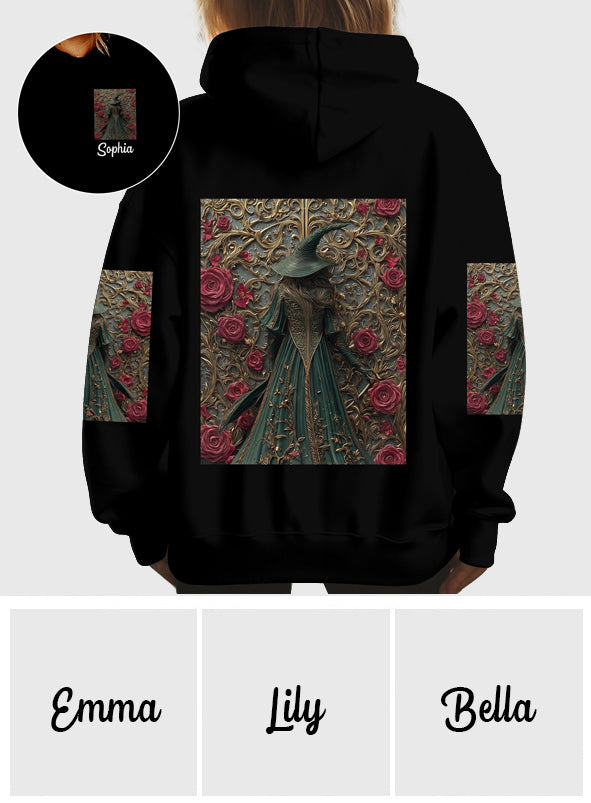 Lila Hexe – Personalisiertes Hexen-Shirt