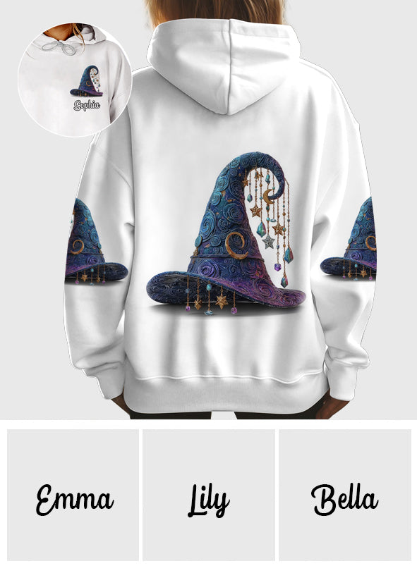 Lila Hexe – Personalisiertes Hexen-Shirt
