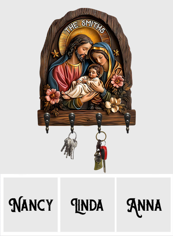 Glaube – Personalisierter christlicher Schlüsselhalter in individueller Form