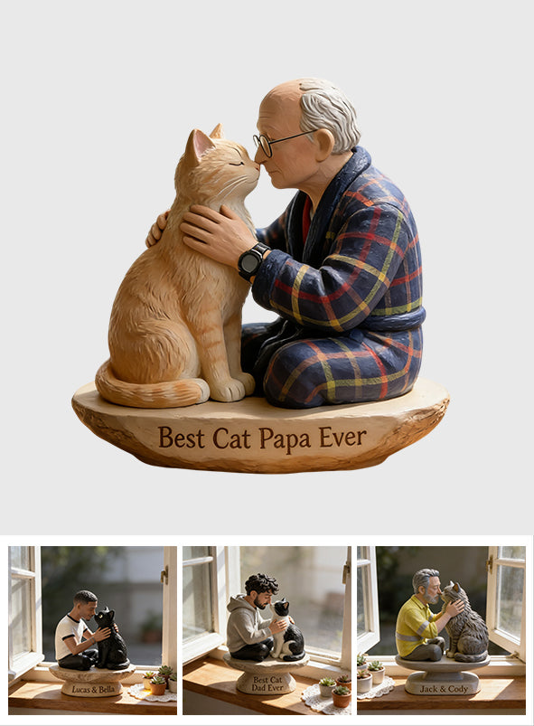 Benutzerdefiniertes Foto - Personalisierte Katzen Premium 3D Figur