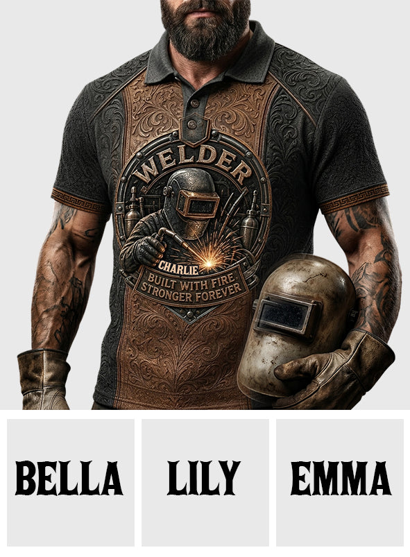 Proud Welder - Personalized Welder Polo Shirt