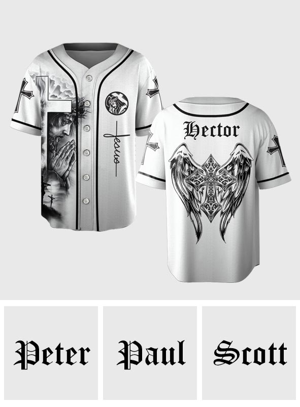 Love Jesus - Personalized Christian Baseball Jersey