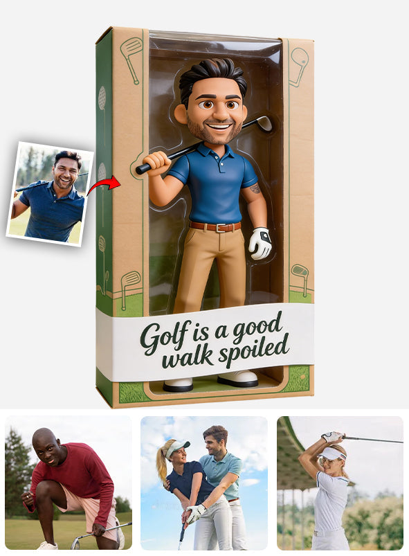 Liebe Golf – Personalisierte Golf-Acrylplakette in individueller Form