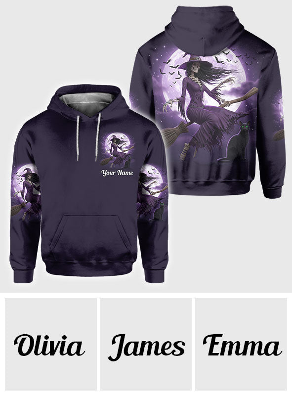 Ein bisschen böse – personalisiertes Hexen-Shirt