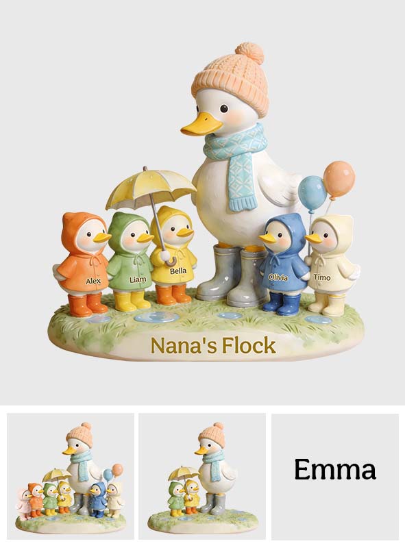 Omas Geschenk für Mama, Nana – Personalisierte Acrylplakette in individueller Form