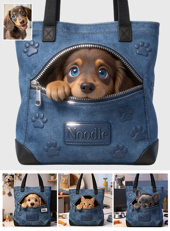 Benutzerdefinierte Foto - Personalisierte Hundetasche