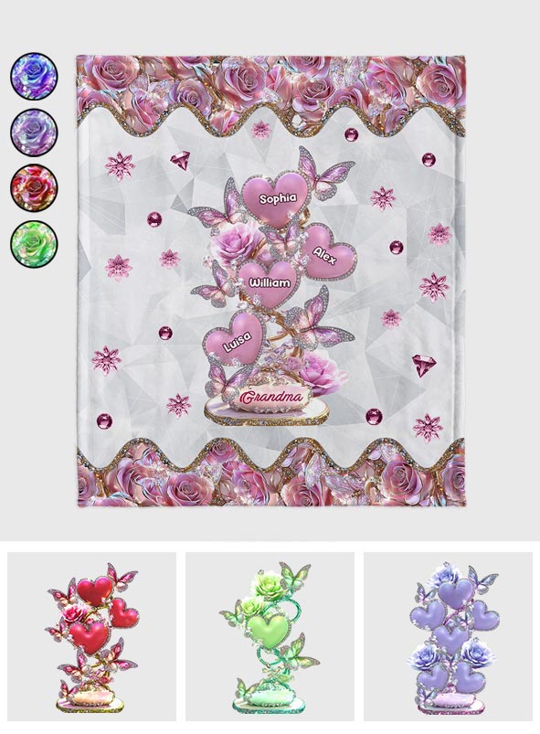 Mein Lieblingsgeschenk für Mama und Oma – personalisierte Mutterdecke