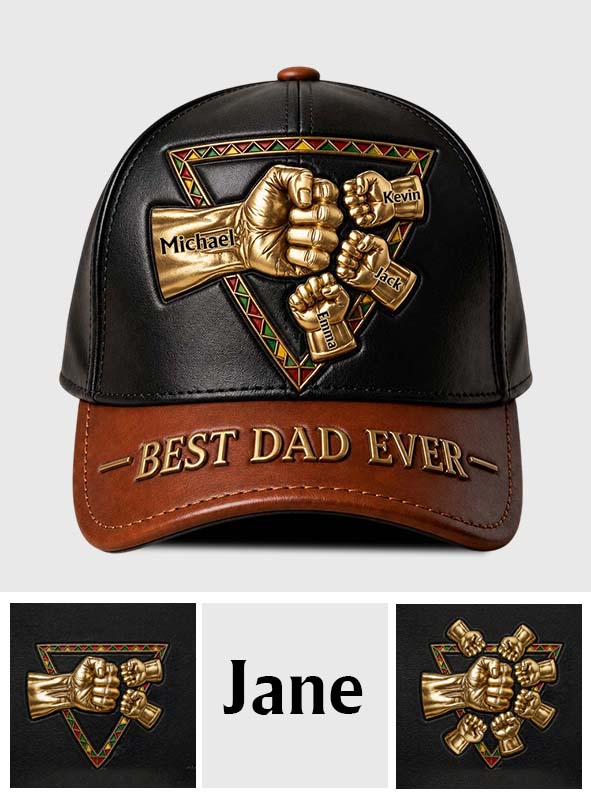 Bester Papa/Onkel - Personalisierte klassische Mütze