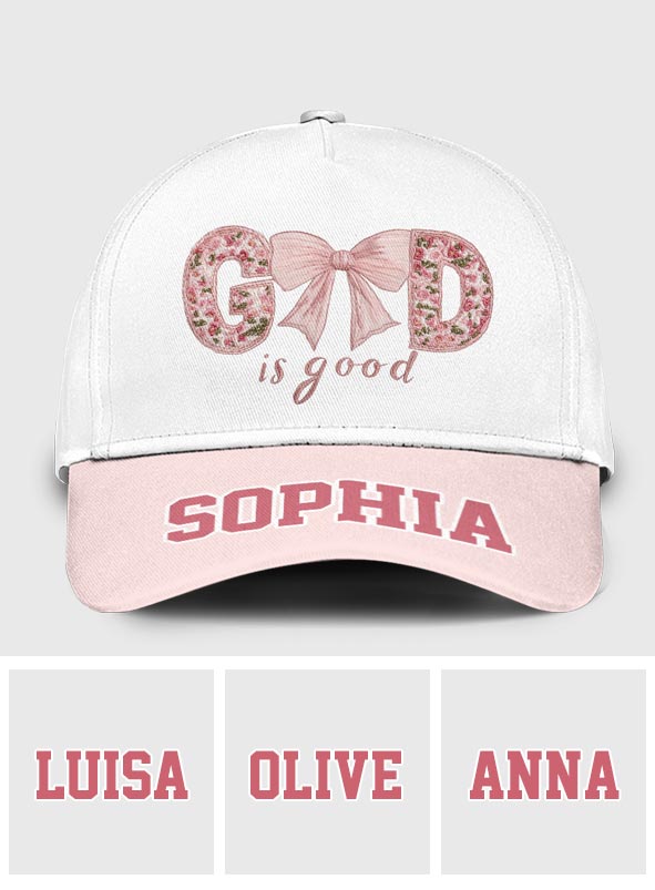 God Is Good - Personalized Christian Classic Cap