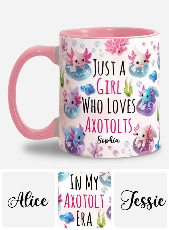 In meiner Axolotl-Ära – Personalisierter Axolotl-Akzentbecher