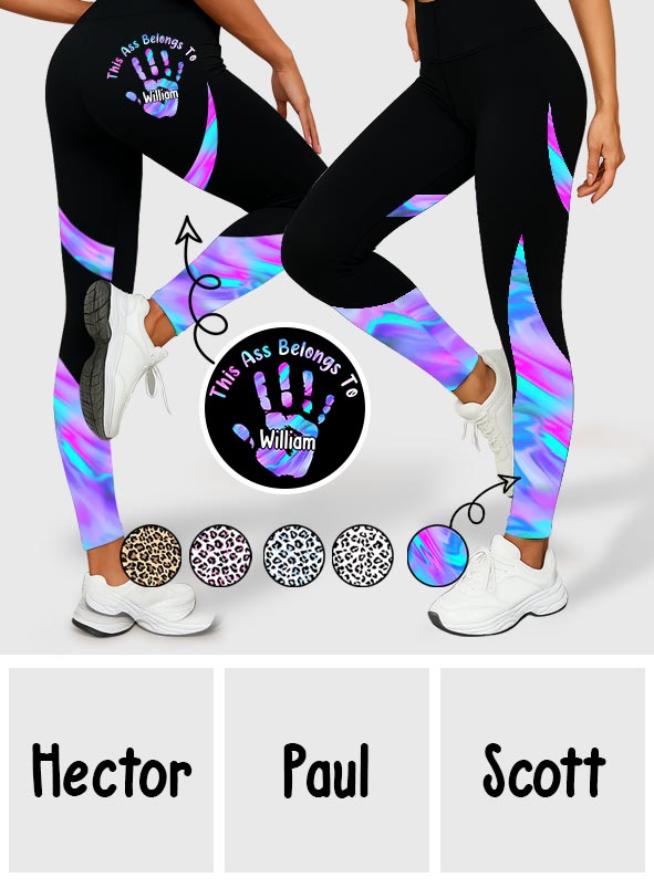Dieses Geschenk für sie – personalisierte Partner-Leggings