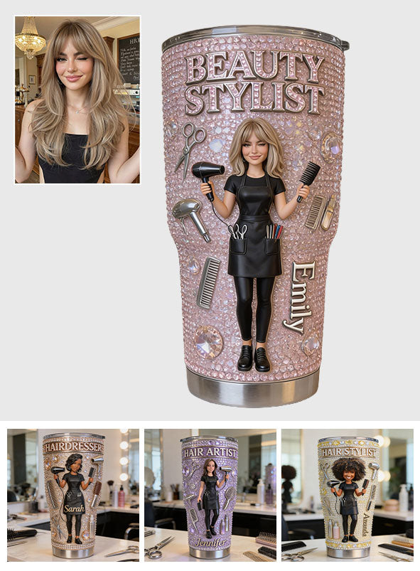 Individuelles Foto - Personalisierter Friseur-Becher