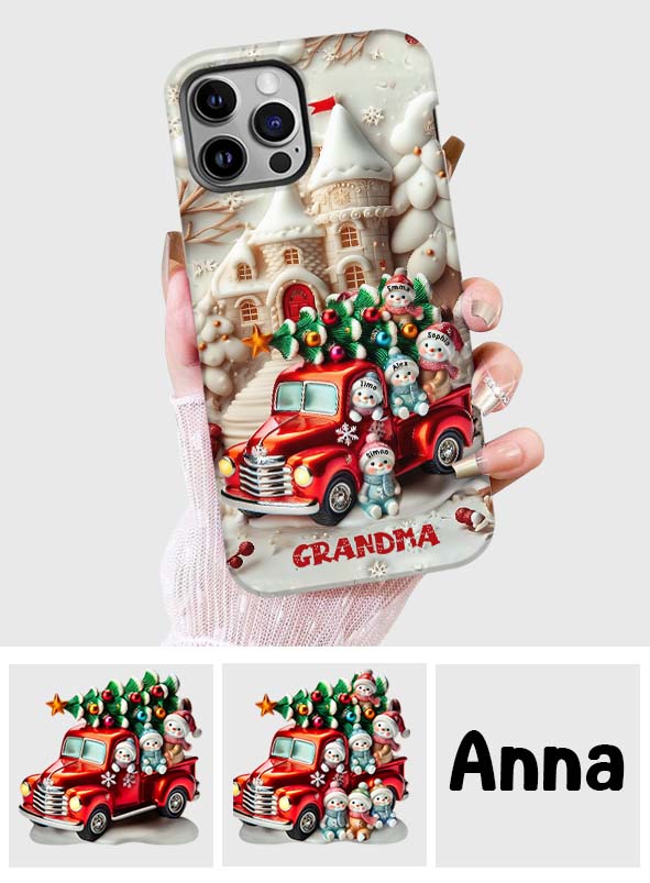 Nana's Little Cuties - Personalized Grandma Full Print Phone Case