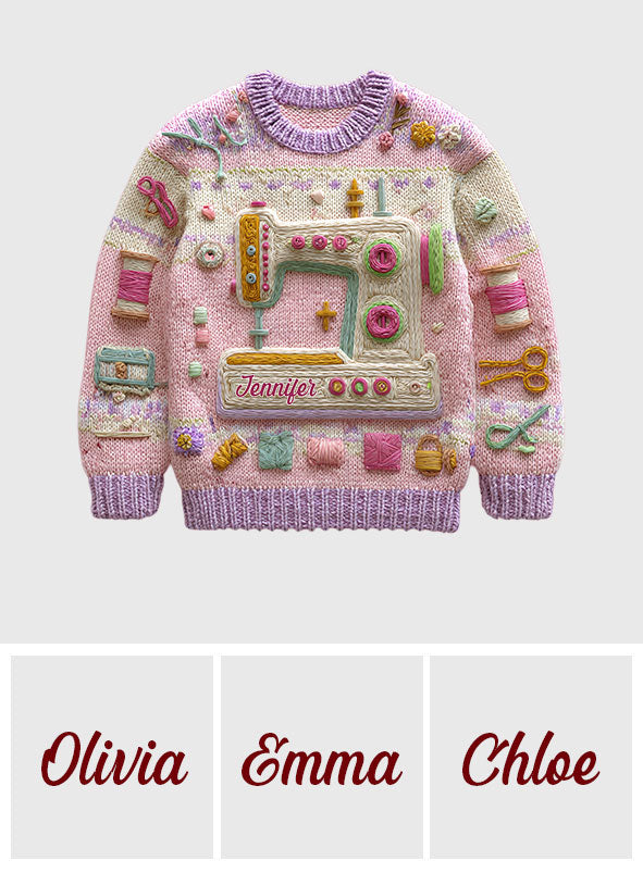 Nähen ist meine Leidenschaft – Personalisierter hässlicher Pullover