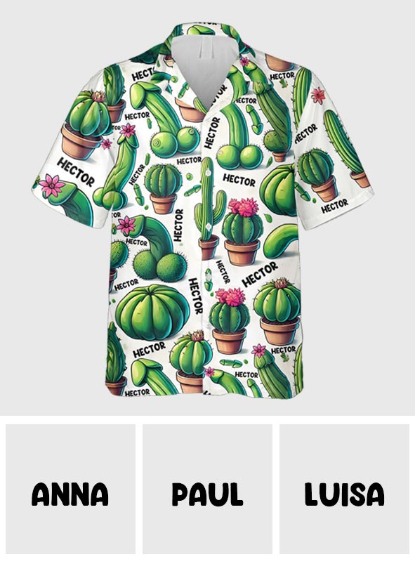 Adult Humor Pattern - Personalized Sea Lover Hawaiian Shirt