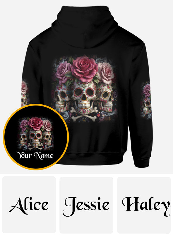 Das brave Mädchen in mir – Personalisiertes Totenkopf-Shirt