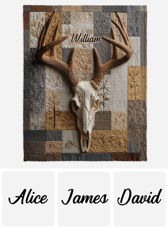 Liebe zur Jagd – Personalisierte Jagddecke