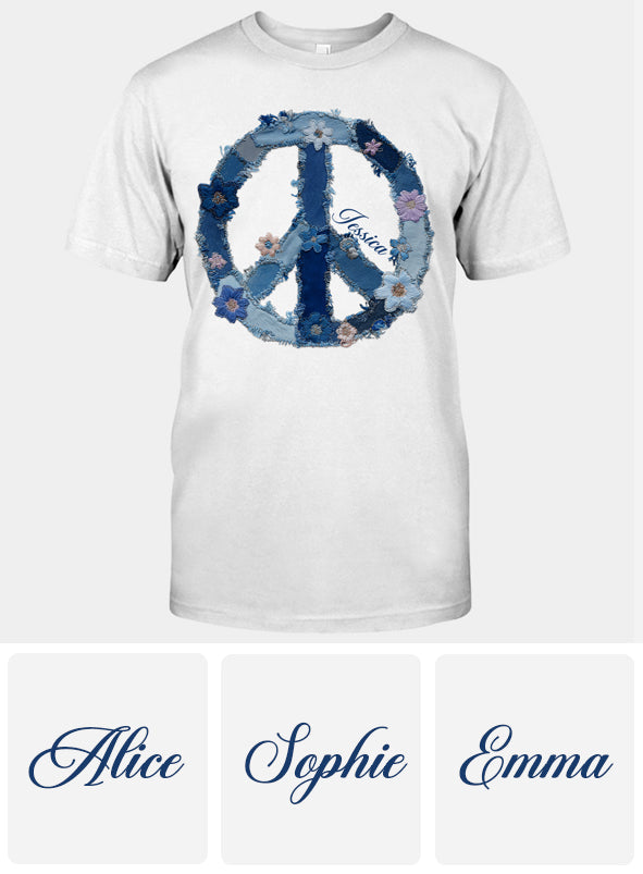 Hippie Soul – Personalisiertes Hippie-T-Shirt und Hoodie