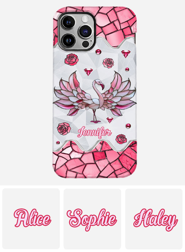 Beautiful Flamingo - Personalized Flamingo Full Print Phone Case