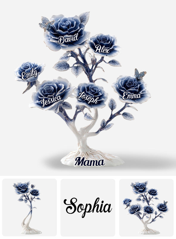 Garten für Mama und Oma – Personalisierte Acrylplakette in individueller Form für die Mutter