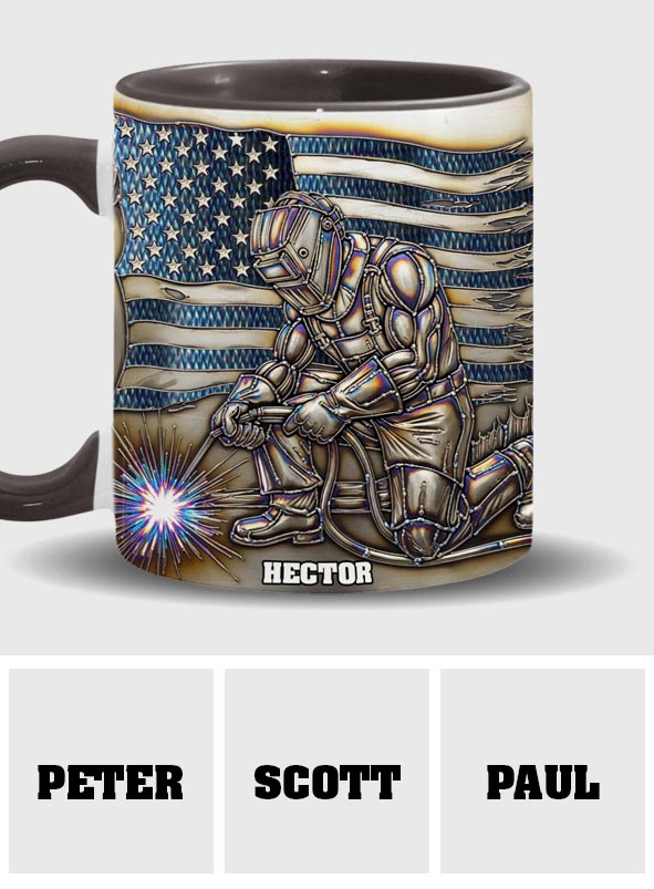 Welder Master - Personalized Welder Accent Mug