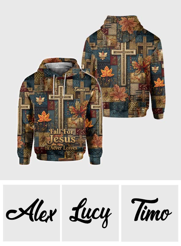 Fall For Jesus - Personalized Christian All Over Shirt