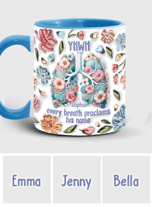 YHWH spricht seinen Namen - Personalisierte Tasse mit christlichem Akzent