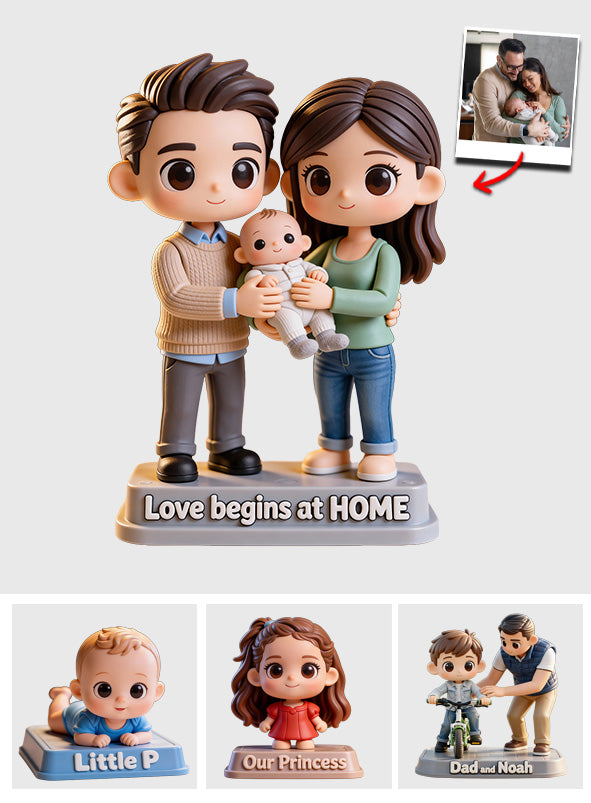 Beliebiges Foto - Personalisierte Acrylplakette in individueller Kinderform