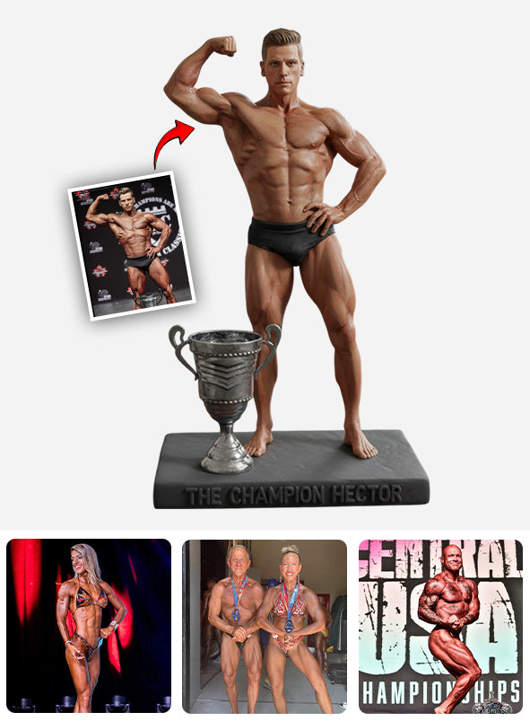 Custom From Any Photo - Personalized Fitness Custom Shaped Acrylic Plaque