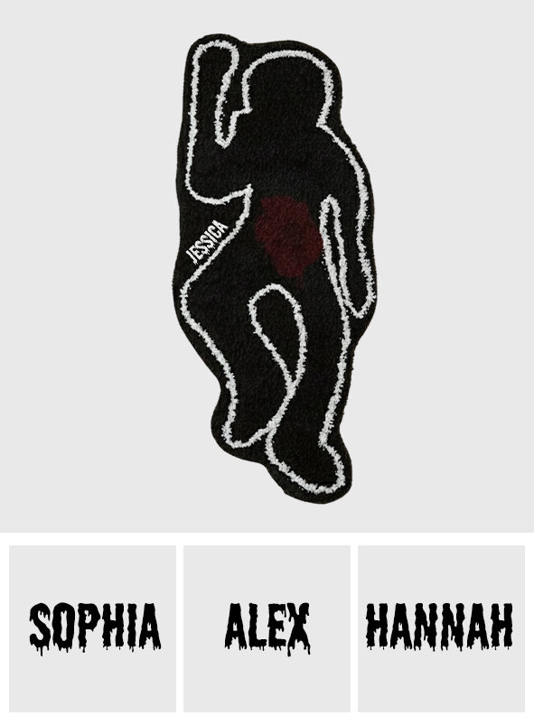 True Crime Era – Personalisierter, rutschfester True Crime-Teppich