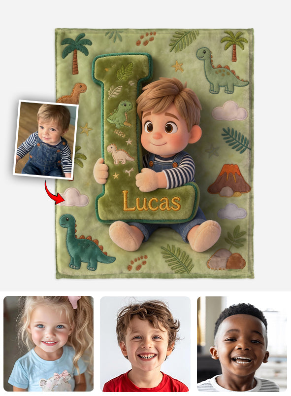 Ich liebe dich, Baby – personalisierte Kinderdecke