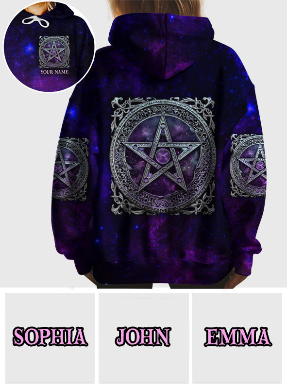 Witch Symbol - Personalized Witch All Over Shirt