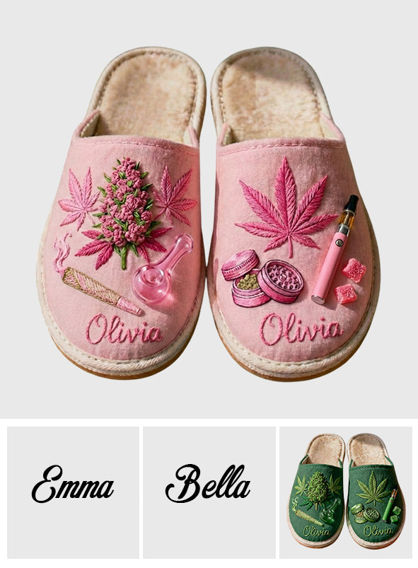 Kiffer & Raucher – Personalisierte Weed-Slipper