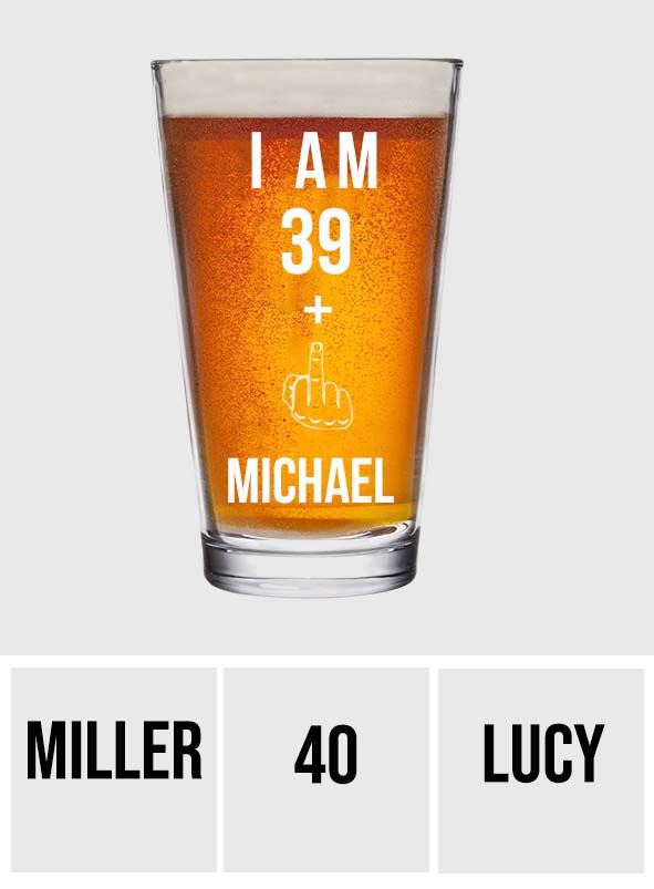 Alles Gute zum Geburtstag - Personalisierter Bierkrug