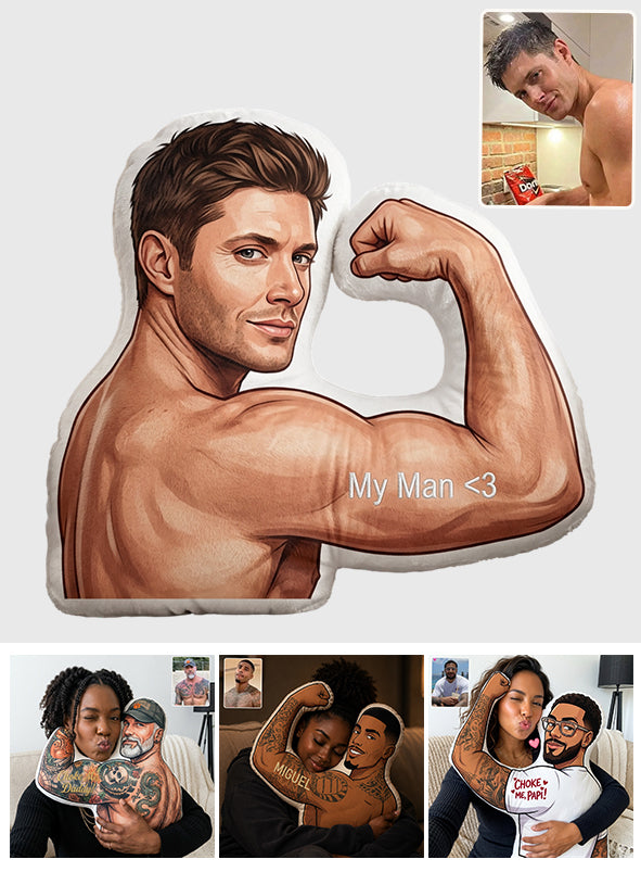 Lustiges Geschenk für Paare - Personalisierte Würzige Premium Kunstfellkissen