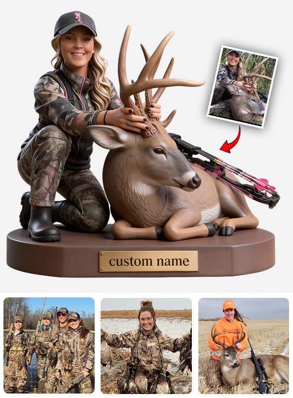 Individuell gestaltete Acrylplakette nach Foto – Jagdmotiv