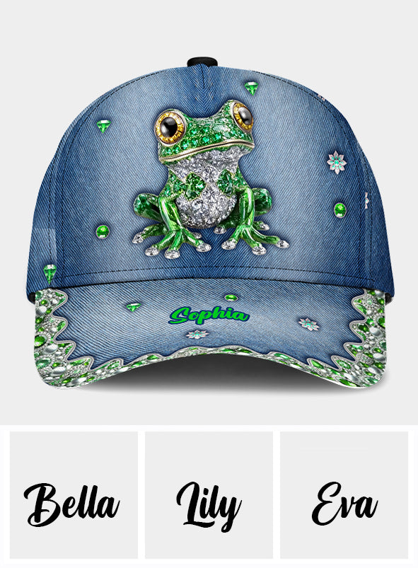 Beautiful Frog - Personalized Frog Classic Cap