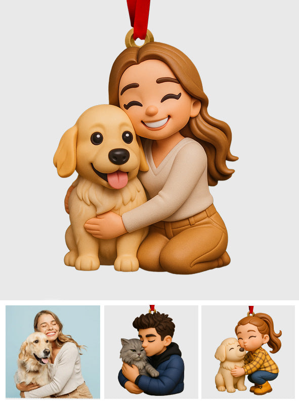 Geschenk für Hundeliebhaber – Personalisierte, individuell gestaltete 3D-Hundefigur
